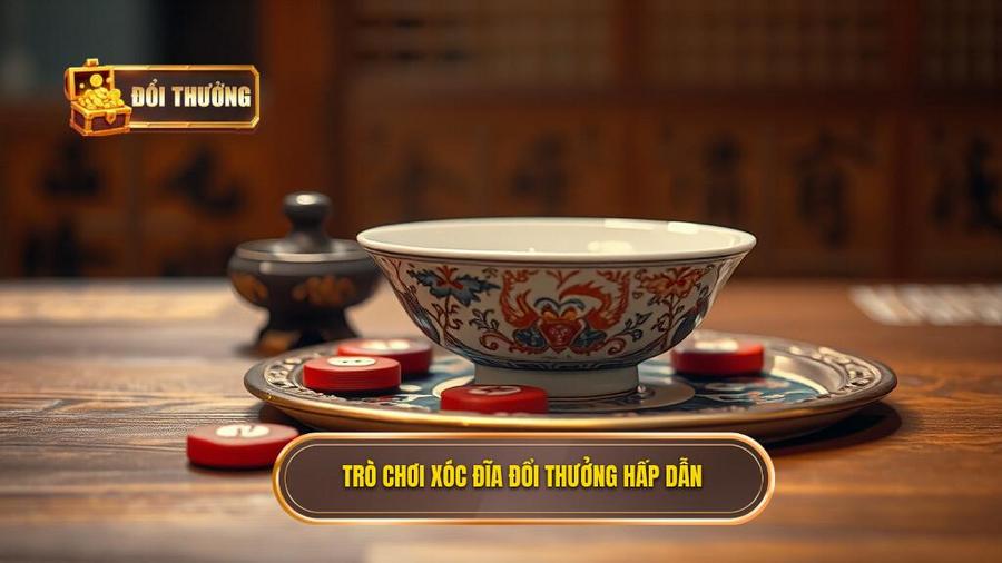 1. Trò chơi xóc đĩa đổi thưởng hấp dẫn