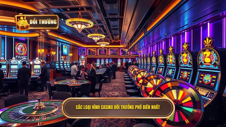 Casino Đổi Thưởng: Nghệ Thuật Giải Trí Và Cơ Hội Làm Giàu Trực Tuyến 2 2. Các loại hình casino đổi thưởng phổ biến nhất