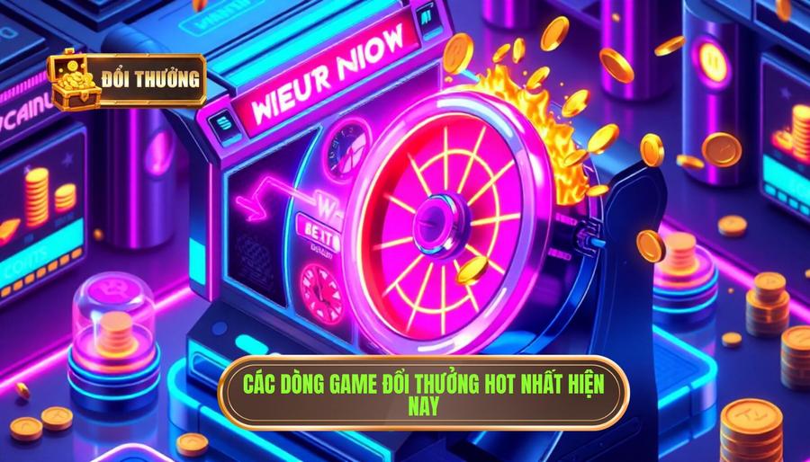 Các dòng game đổi thưởng hot nhất hiện nay