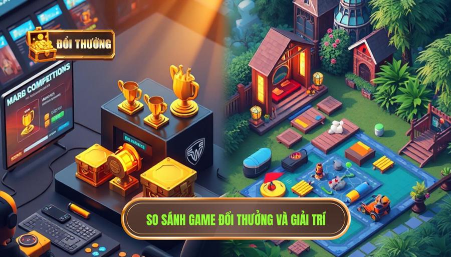 Phân tích chi tiết: Game đổi thưởng khác gì game giải trí?