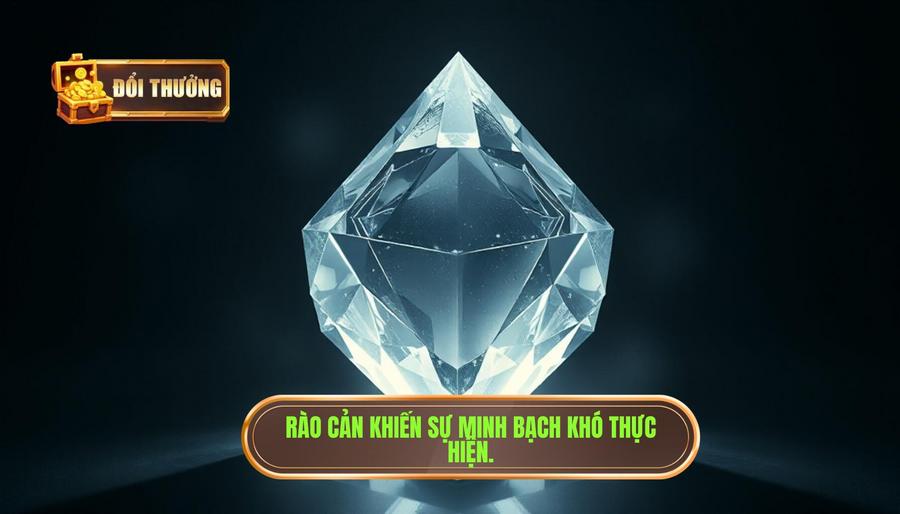 Rào cản khiến sự minh bạch khó thực hiện