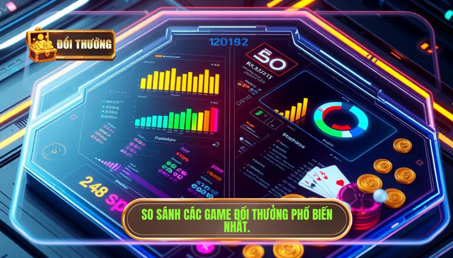 So sánh các game đổi thưởng phổ biến nhất